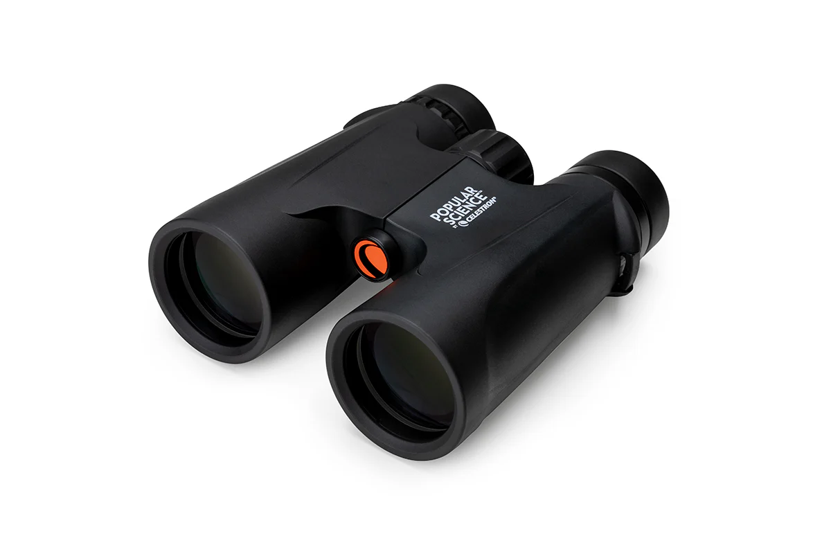 Used - Popular Science by Celestron Outland X 12x42mm Roof Binocular with Smartphone Adapter and Bluetooth remote - Image 3