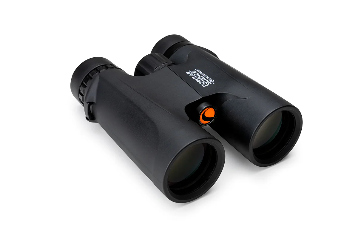 Used - Popular Science by Celestron Outland X 12x42mm Roof Binocular with Smartphone Adapter and Bluetooth remote - Image 4