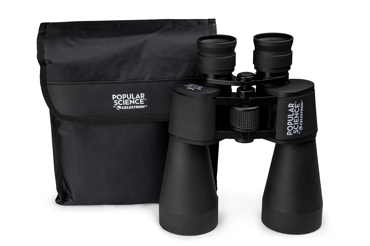 Popular Science by Celestron SkyMaster 9x60mm Porro Binocular with Smartphone Adapter and Bluetooth remote - Image 9