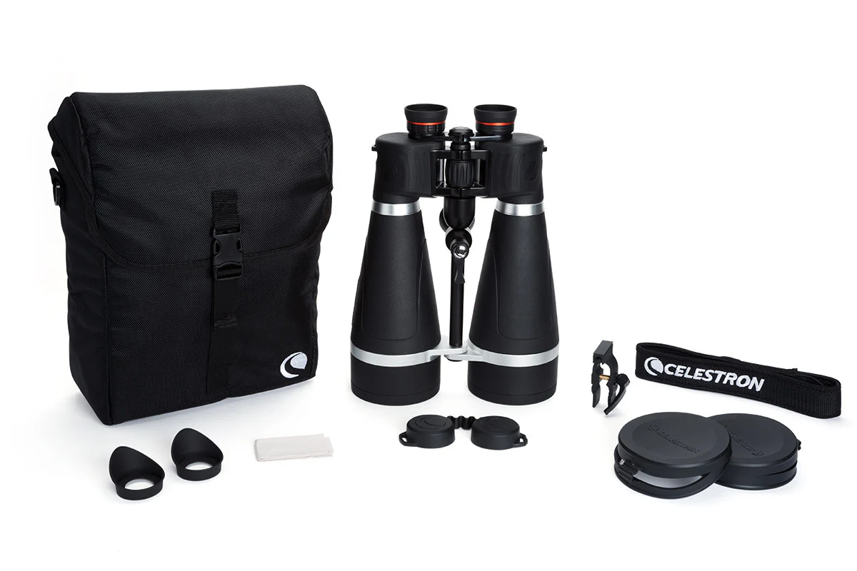SkyMaster Pro 20x80mm Porro Binoculars - Image 7