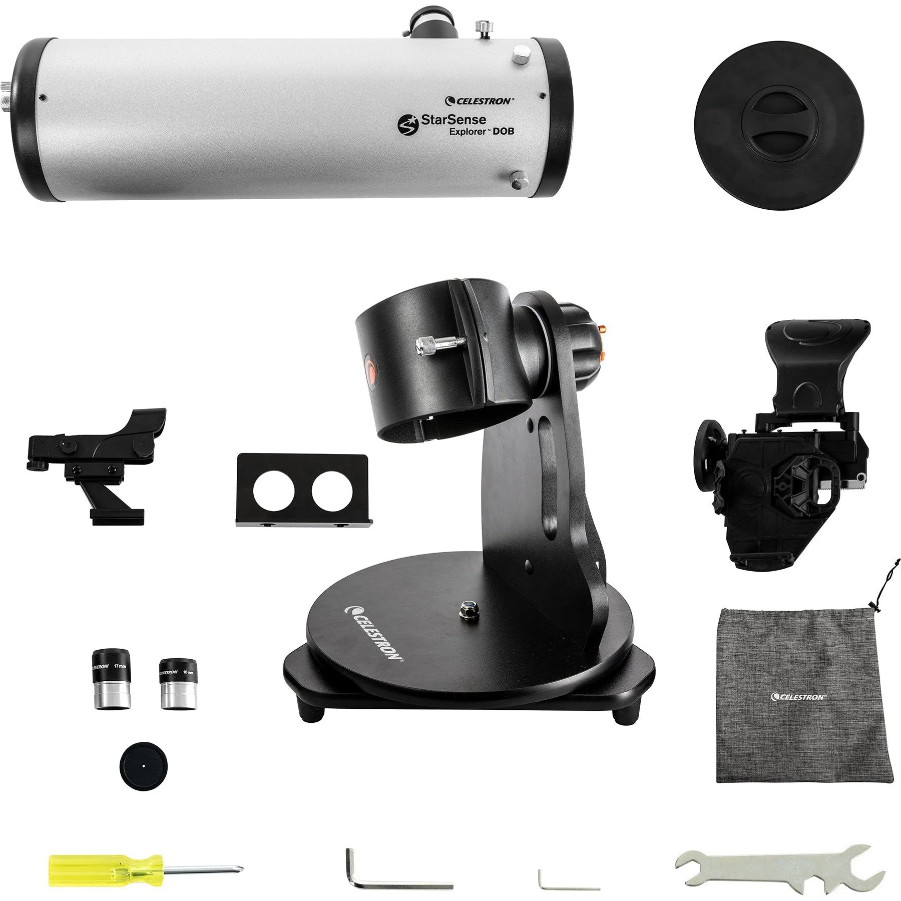 StarSense Explorer 114mm Smartphone App-Enabled Tabletop Dobsonian Telescope - Image 17