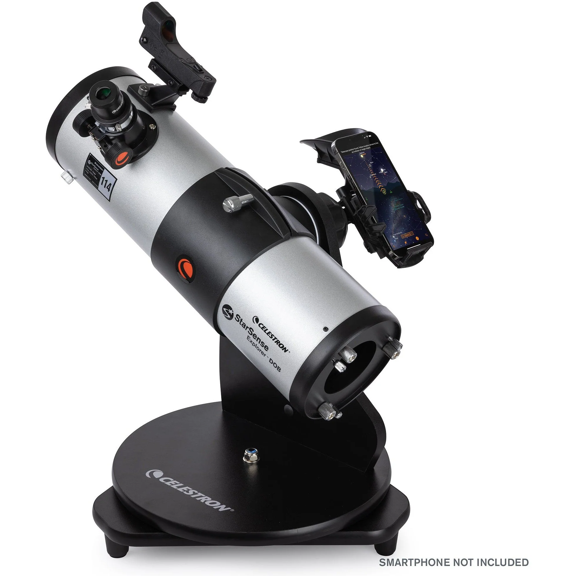 StarSense Explorer 114mm Smartphone App-Enabled Tabletop Dobsonian Telescope - Image 7