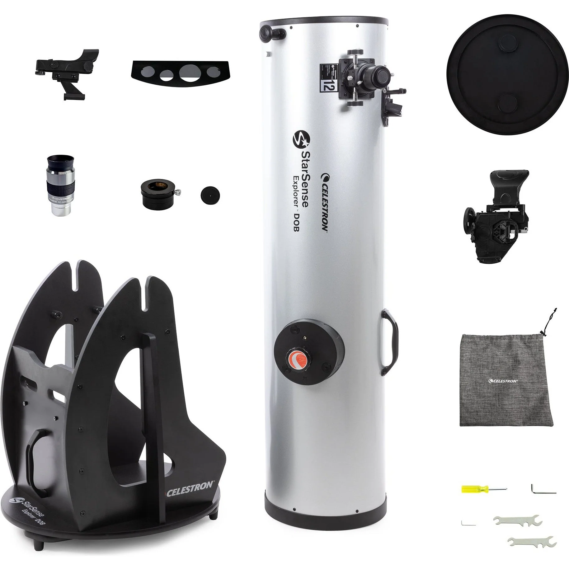 Used - StarSense Explorer 12" Smartphone App-Enabled Dobsonian Telescope - Image 20