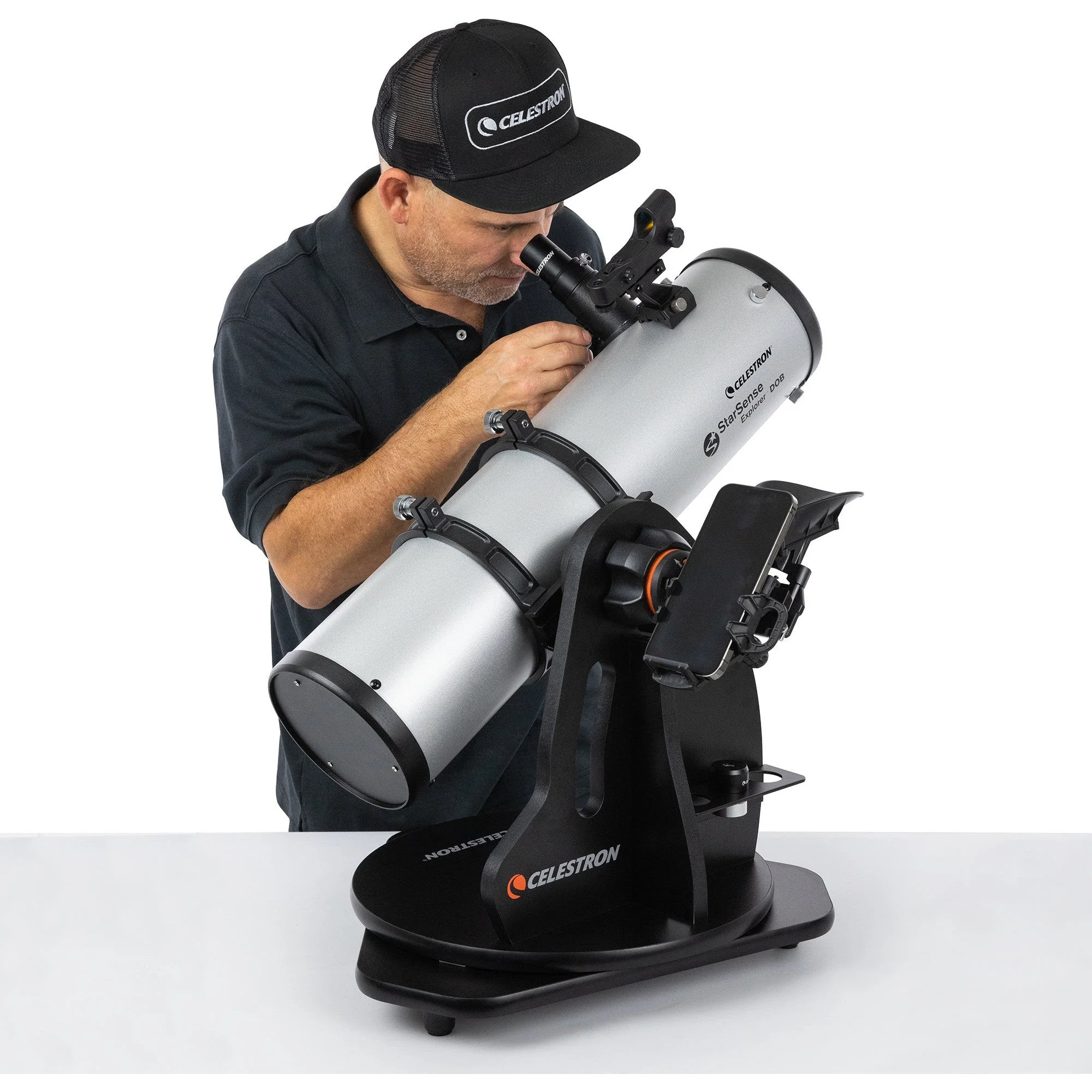 StarSense Explorer 130mm Smartphone App-Enabled Tabletop Dobsonian Telescope - Image 13