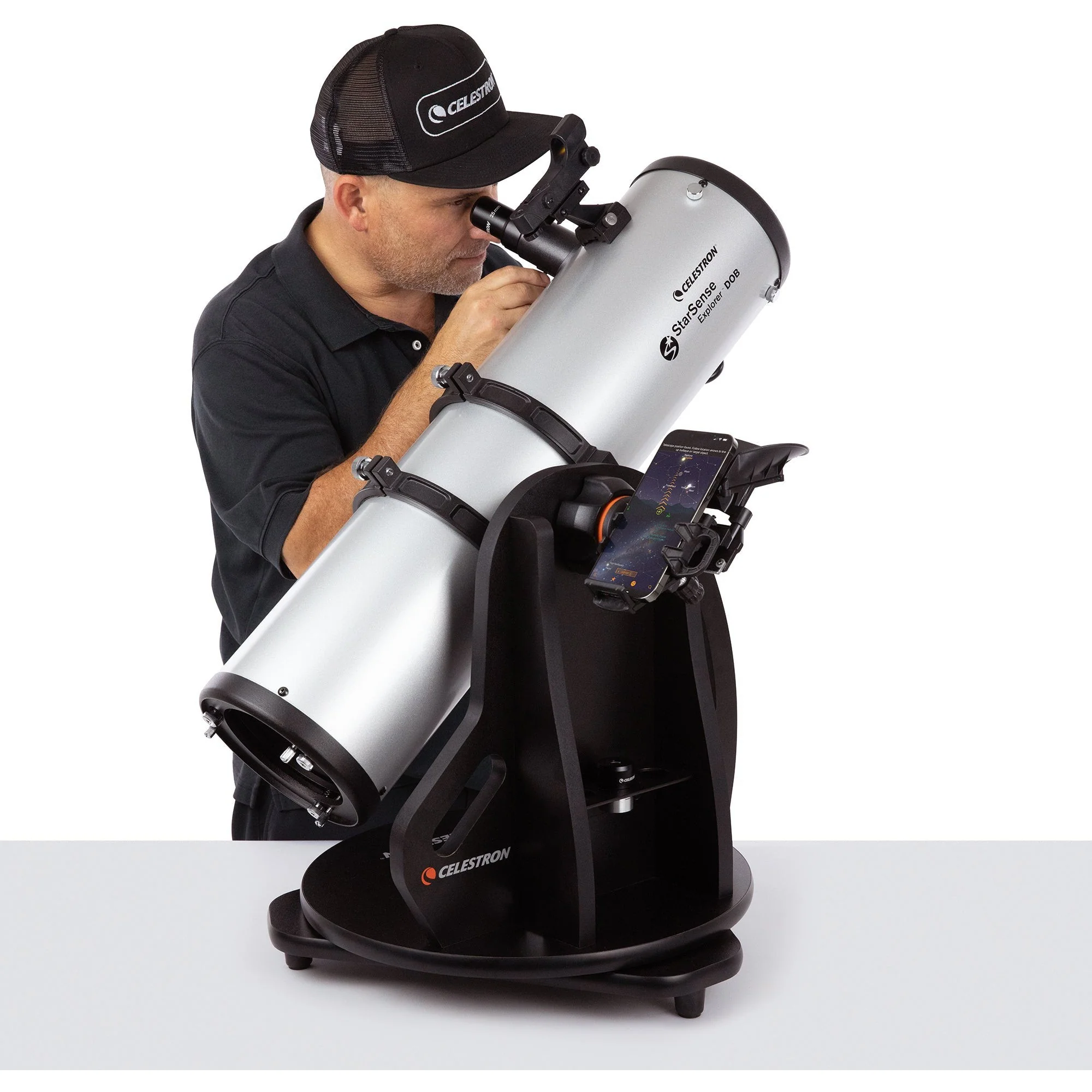 StarSense Explorer 150mm Smartphone App-Enabled Tabletop Dobsonian Telescope - Image 14
