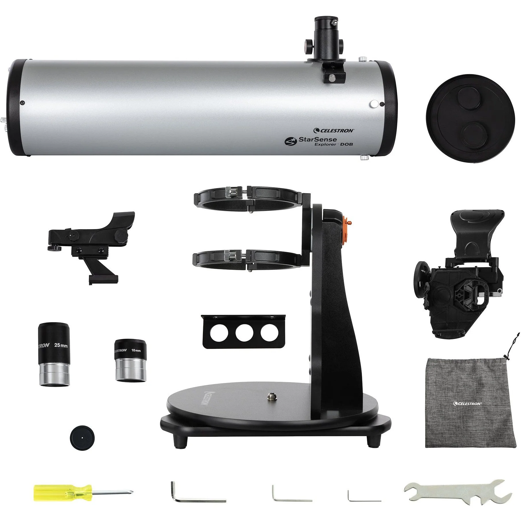 StarSense Explorer 150mm Smartphone App-Enabled Tabletop Dobsonian Telescope - Image 17