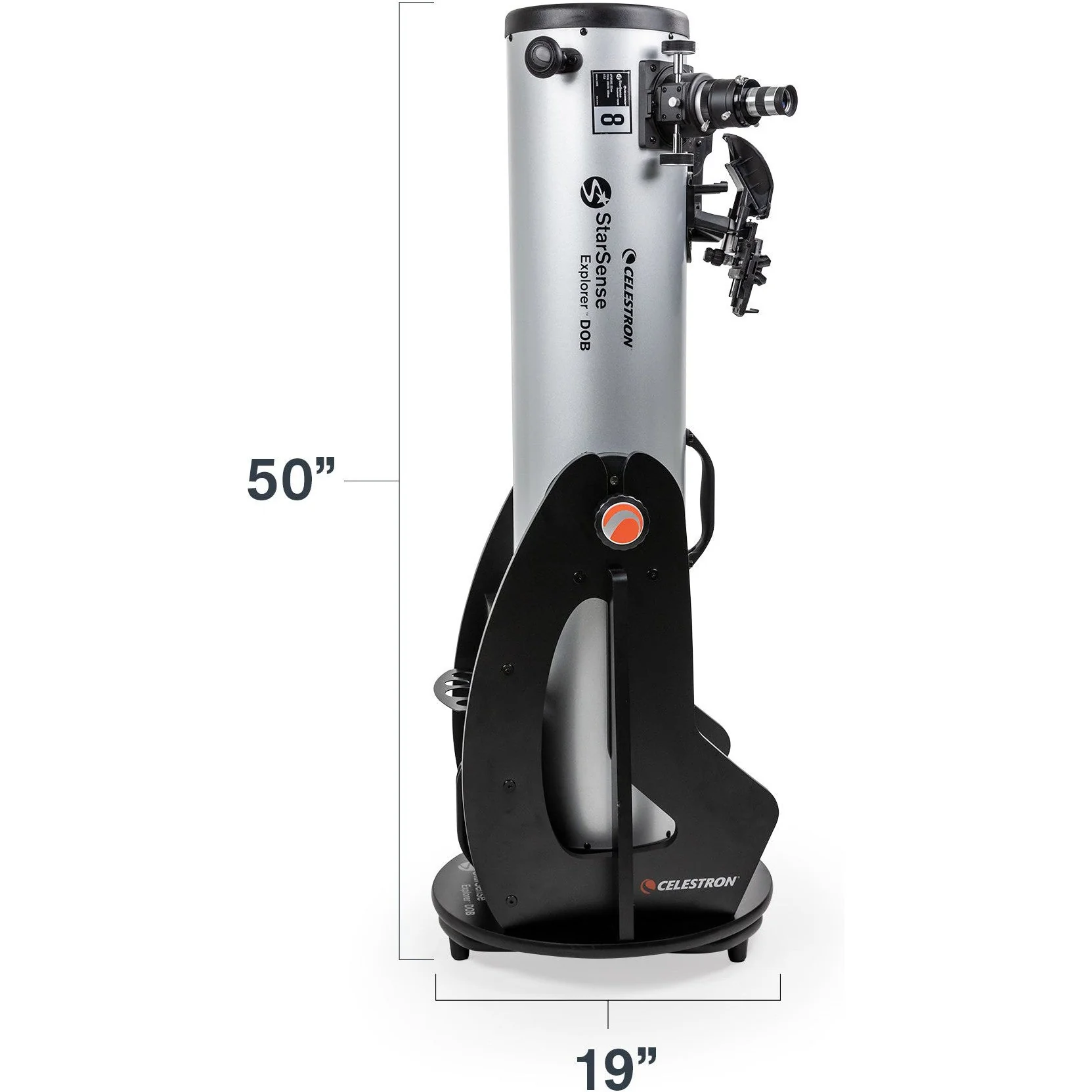 StarSense Explorer 8" Smartphone App-Enabled Dobsonian Telescope - Image 19