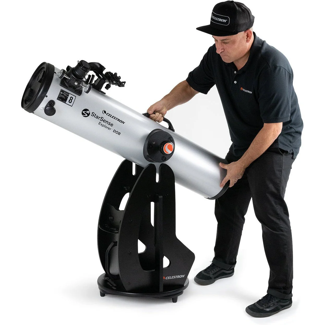 StarSense Explorer 8" Smartphone App-Enabled Dobsonian Telescope - Image 23