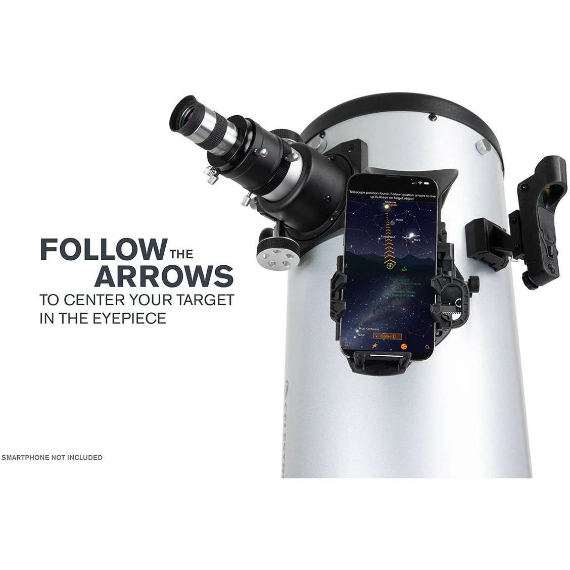 StarSense Explorer 8" Smartphone App-Enabled Dobsonian Telescope - Image 3