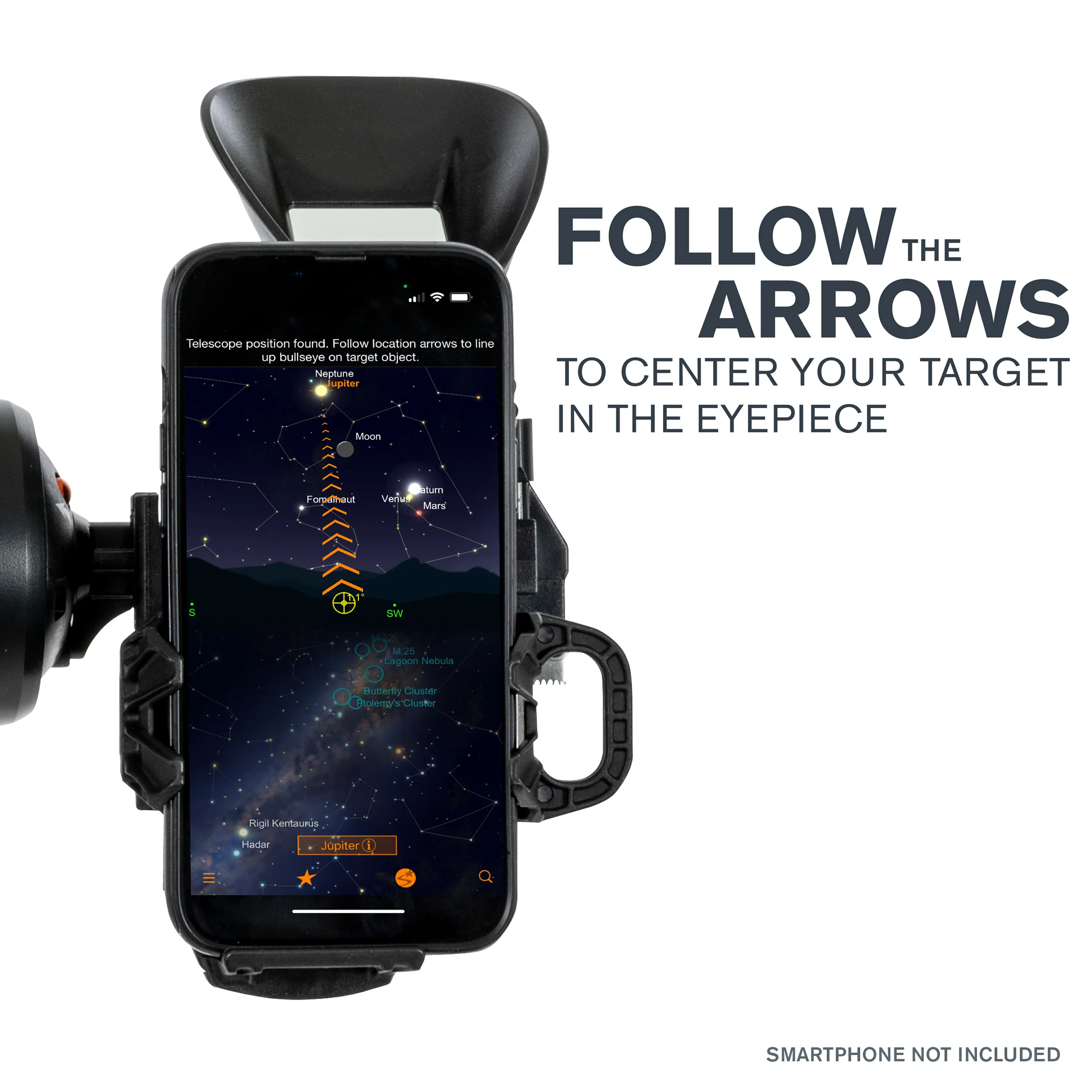 Used - StarSense Explorer DX 100AZ Smartphone App-Enabled Refractor Telescope Lunar Edition - Image 4