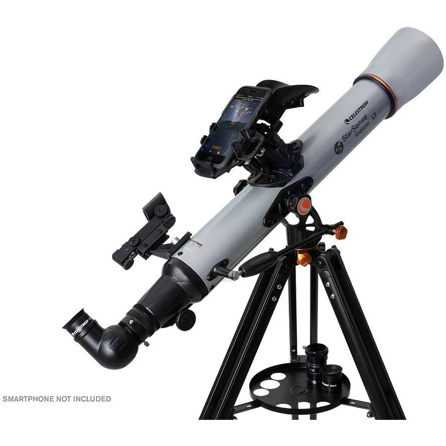 StarSense Explorer LT 80AZ Smartphone App-Enabled Refractor Telescope with Lens Cleaning Kit - Image 10