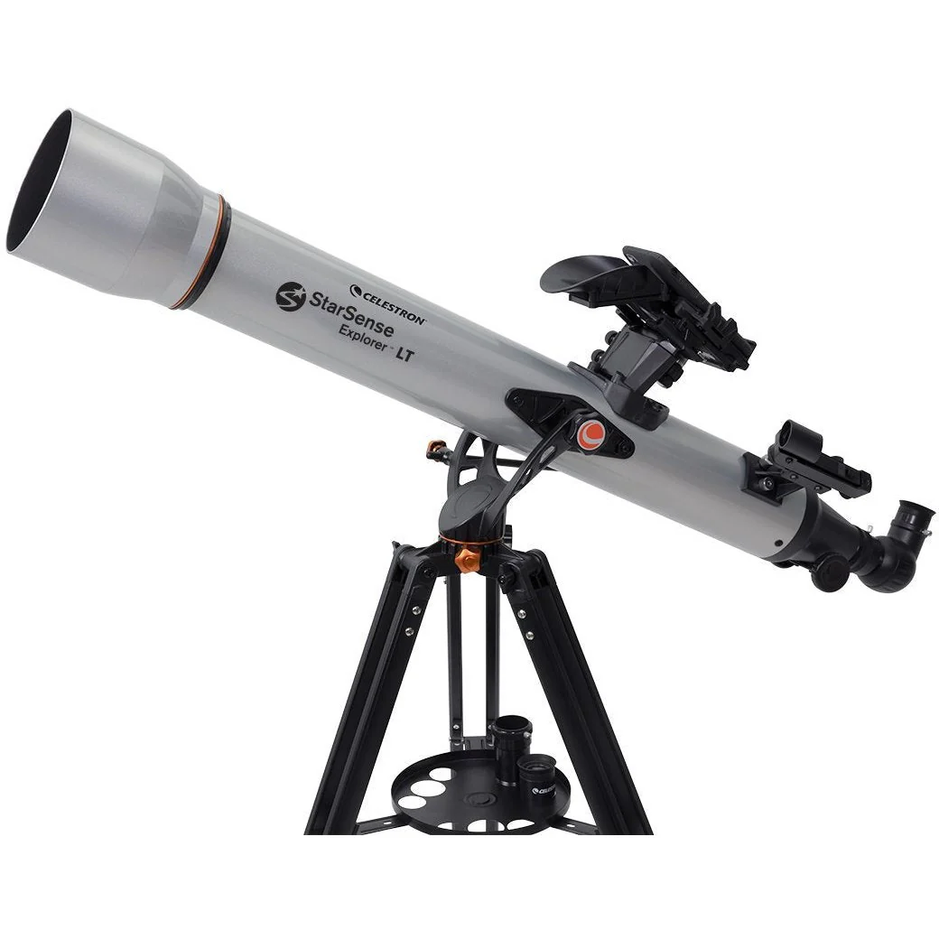StarSense Explorer LT 80AZ Smartphone App-Enabled Refractor Telescope with Lens Cleaning Kit - Image 4