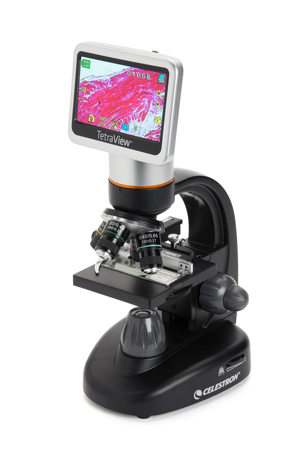 Used - TetraView LCD Digital Microscope with 100 Slide Kit - Image 2