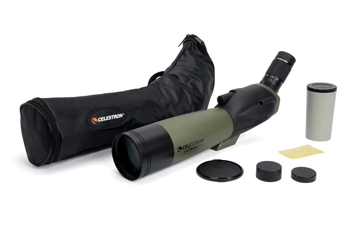 Ultima 20-60x80mm Angled Zoom Spotting Scope - Image 9